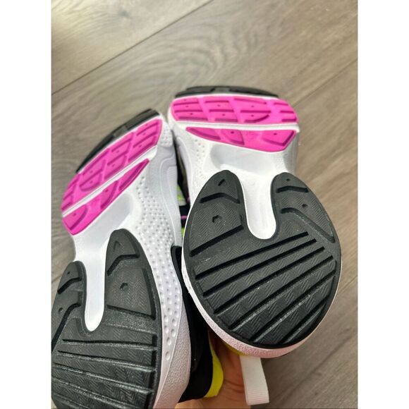 Nike Air Huarache Edge TXT Magenta Yellow Size 9.5 - excellent condition - Picture 3 of 7